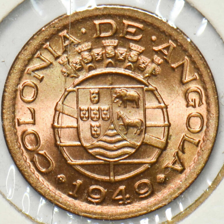 Read more about the article Angola 1949 10 Centavos Elephant animal Horse Portuguese Colony 293248 combine s