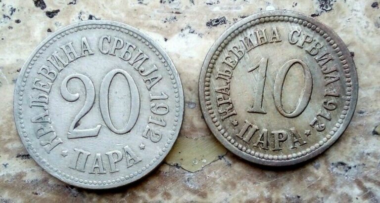 Read more about the article Montenegro Coins 20.10 Para 1912