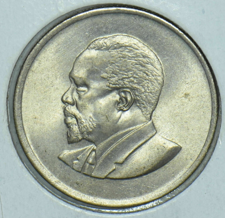 Read more about the article Kenya 1967 Mzeejomo Kenyatta 50 Cents Lions animal First President Of Kenya 1915