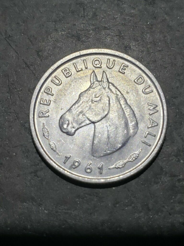 Read more about the article 1961 Mali 10 francs  Horse  Animal Wildlife Coin  ***Uncirculated***