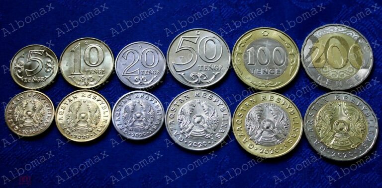 Read more about the article Kazakhstan 2020 set of 7 circular coins