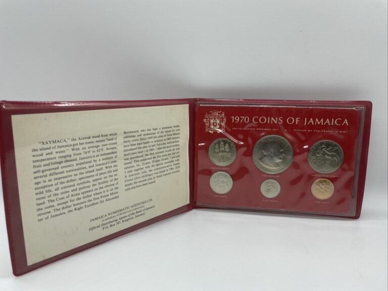 Read more about the article 1970 Coins of Jamaica Uncirculated Specimen Set