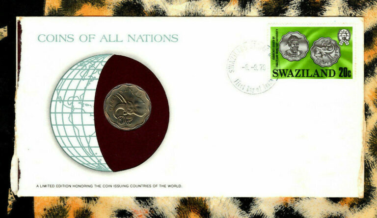 Read more about the article *Coins of All Nations Swaziland 20 Cents 1975 UNC