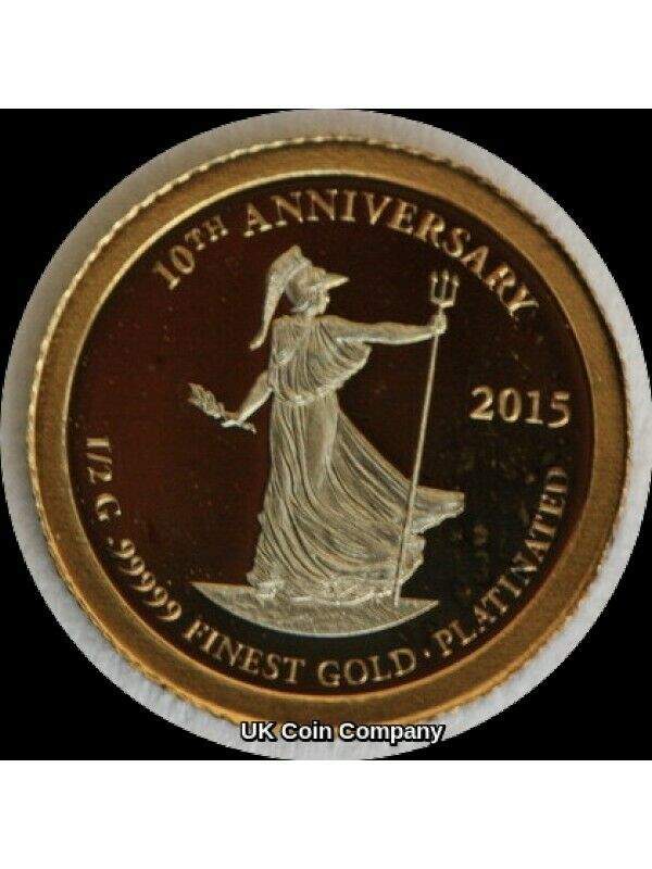 Read more about the article 2015 Gabon Britannia 1/2 Gram Gold Proof Like Coin