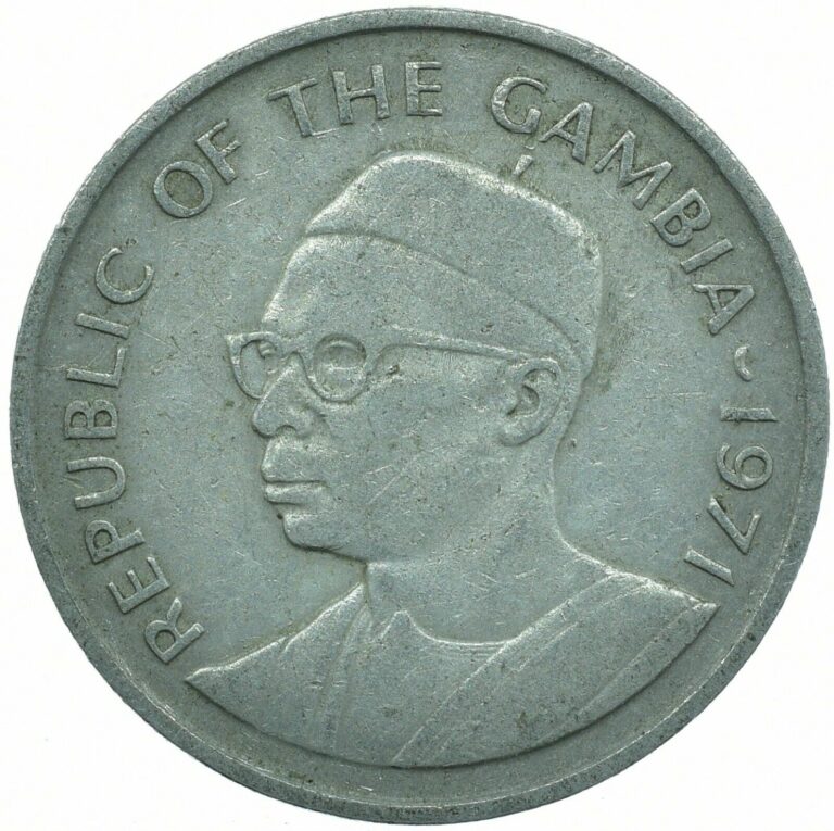 Read more about the article COIN / GAMBIA 25 BUTUTS 1971 BEAUTIFUL COLLECTIBLE COIN  #WT29239