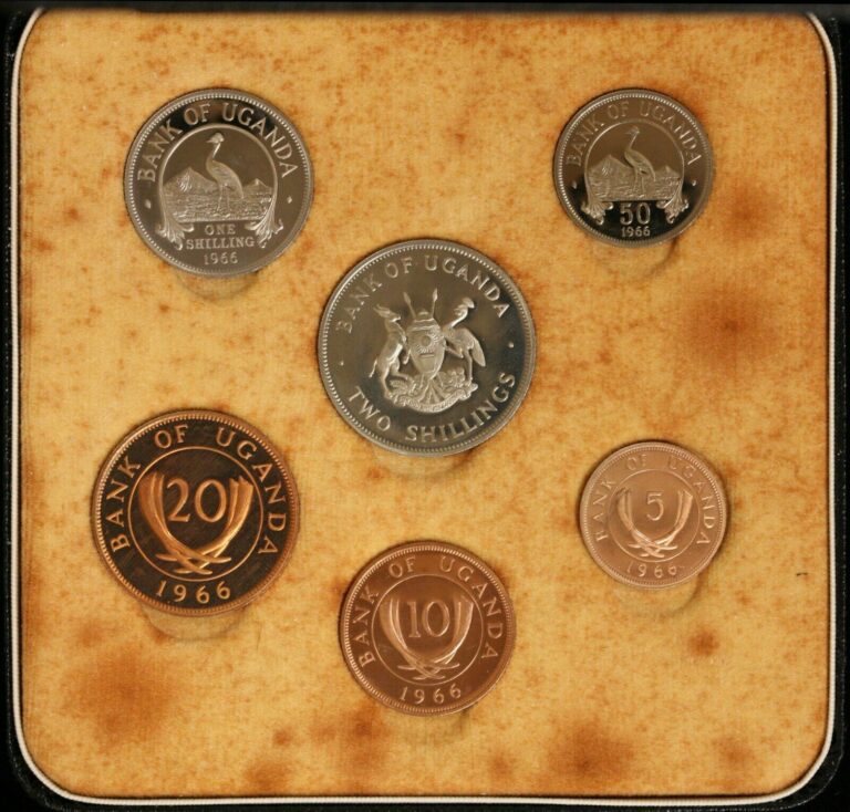 Read more about the article 1966 Uganda Proof Set w/Box