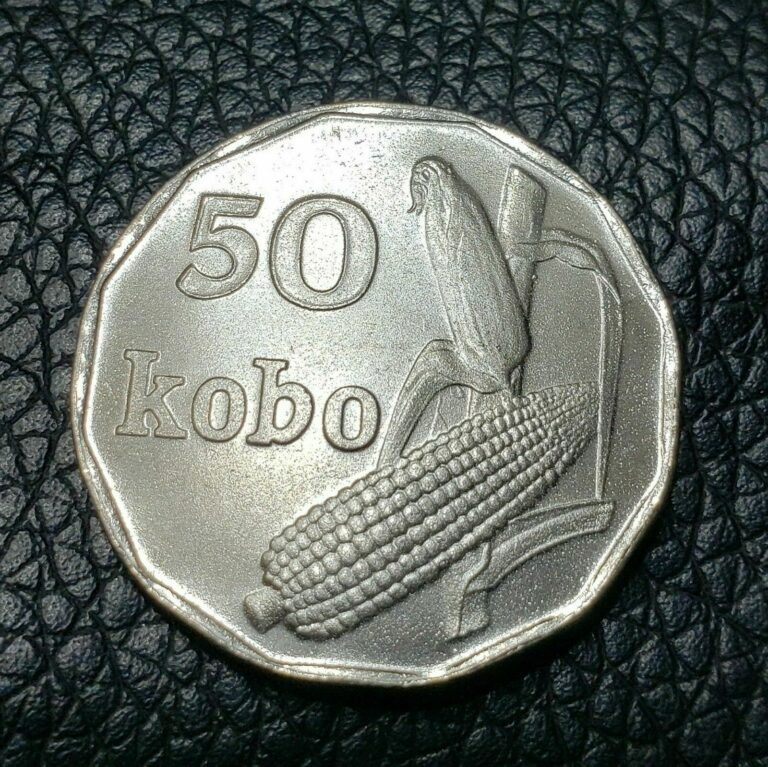 Read more about the article 1993 Nigeria 50 Kobo Coin