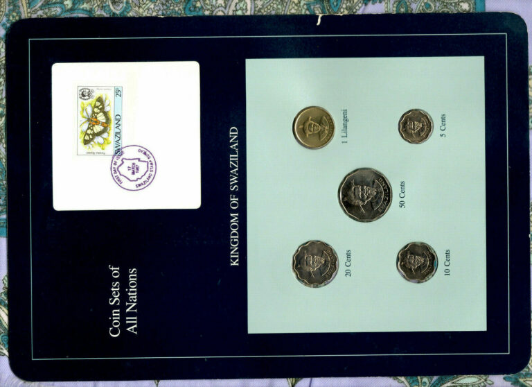 Read more about the article Coin Sets of All Nations Swaziland 1979 – 1986 UNC 1 Lilangeni 1986