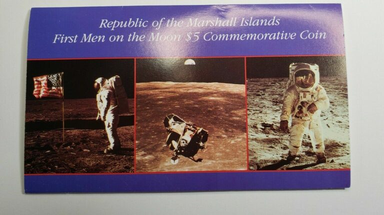 Read more about the article First Men on the Moon $5 Commemorative Coin – Republic of the Marshall Islands