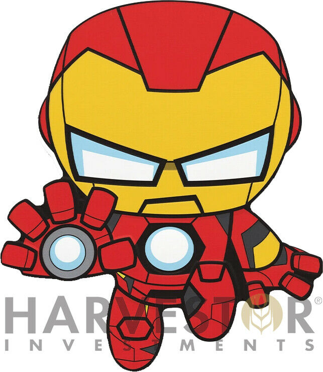 Read more about the article 2021 MARVEL MINI-HERO – IRON MAN – 1 OZ. SILVER COIN – FIJI $2 – OGP COA