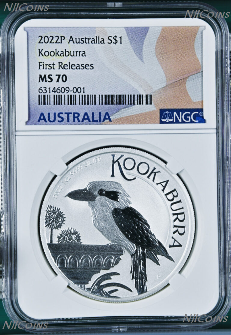 Read more about the article 2022 P Australia Silver Kookaburra NGC MS 70 $1 1 oz Coin Flag FR Label PERFECT