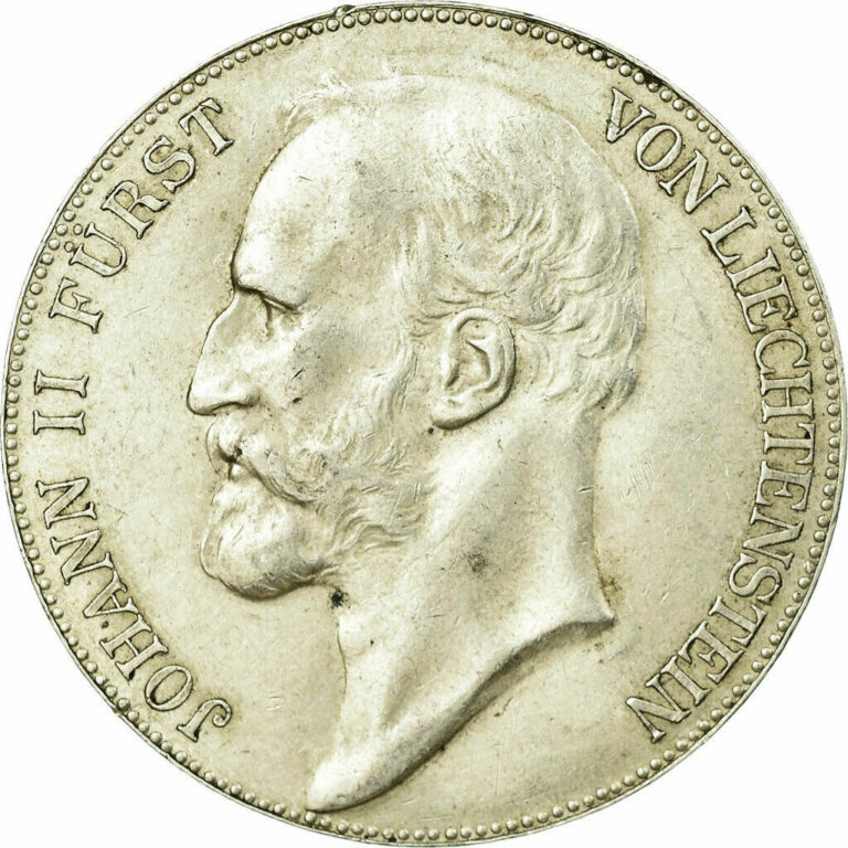 Read more about the article [#657124] Coin  Liechtenstein  Prince John II  5 Kronen  1904  MS(60-62)