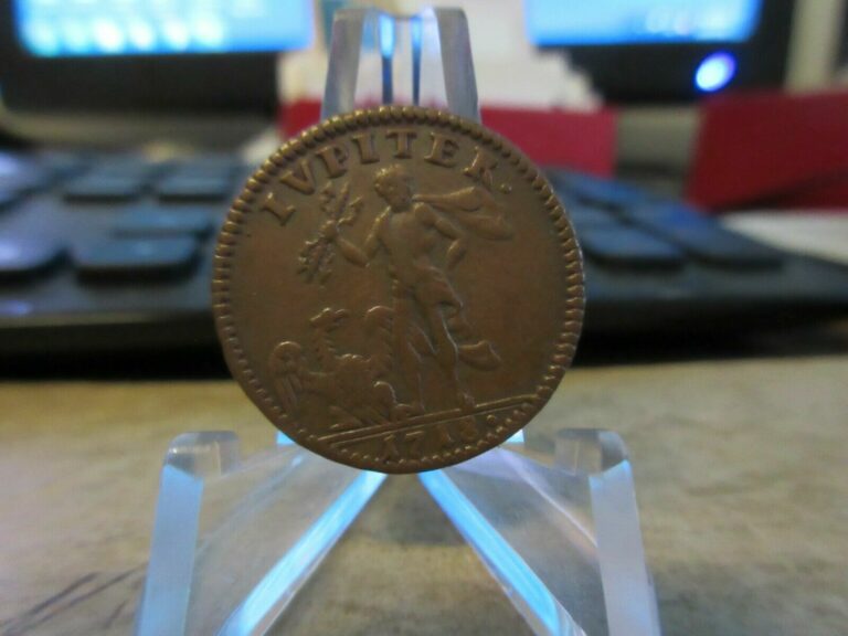 Read more about the article 1718 Sweden / Jupiter 1 Daler Silvermynt “Emergency Money”