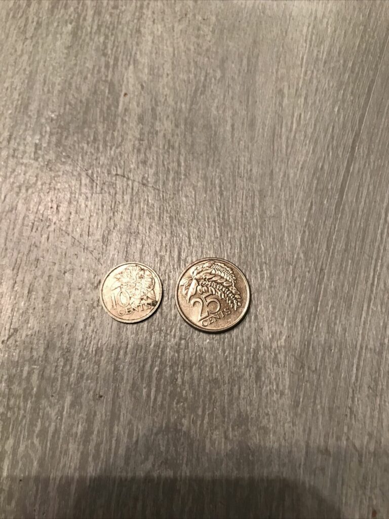Read more about the article 2 Coins Trinidad And Tobago 10 Cent 1980   25 Cent 2008