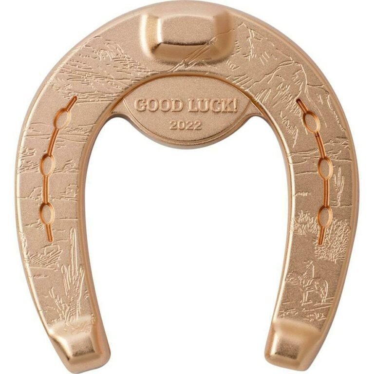 Read more about the article ROSY LUCKY HORSESHOE 2022 1 oz Pure Silver Smartminting Silk Finish Coin Palau