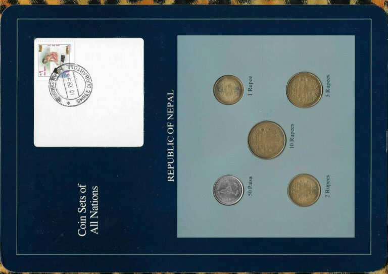 Read more about the article Coin Sets of All Nations Nepal Blue 1 2 5 10 Rupees  50 Paisa 2002 10OC95 SCARCE