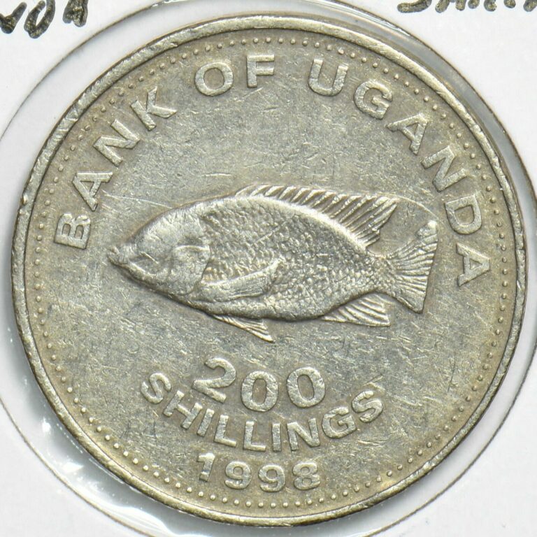 Read more about the article Uganda 1998 200 Shillings Cichlid fish animal 904122 combine shipping