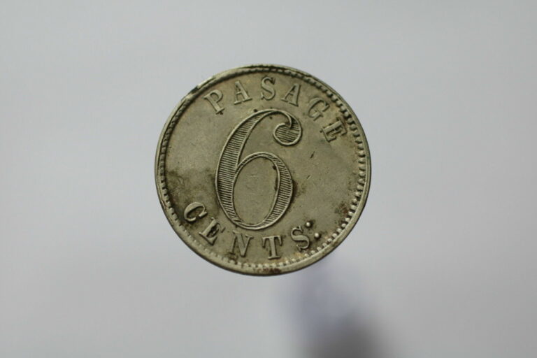 Read more about the article Uruguay Ficha TOKEN Tranvia Del Este Pasaje 6 Centavos A80 #Z8159