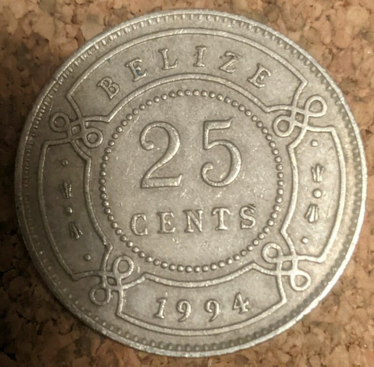 Read more about the article Belize 25 Cents 1994 Coin