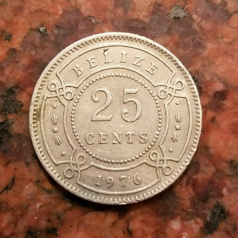 Read more about the article 1976 BELIZE 25 CENTS COIN – #A7061