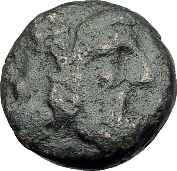 Read more about the article Thessalonica in Macedonia under Romans Ancient Greek Coin  JANUS CENTAURS i63654