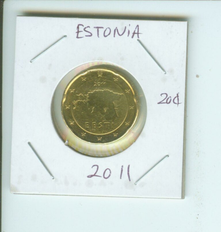 Read more about the article 2011 20€-Cents  ESTONIA 20- Euro- Cents Coin !!!!