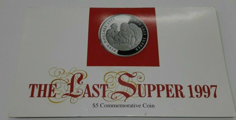 Read more about the article 1997 Marshall Islands $5 Coin “The Last Supper” Commem in Pres. Folder