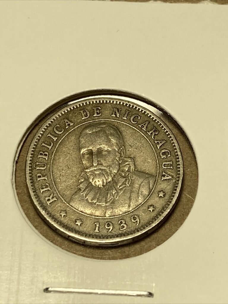 Read more about the article 🇳🇮🇳🇮🇳🇮 1939 Nicaragua 10 Centavos Coin 🇳🇮🇳🇮🇳🇮 Free Shipping