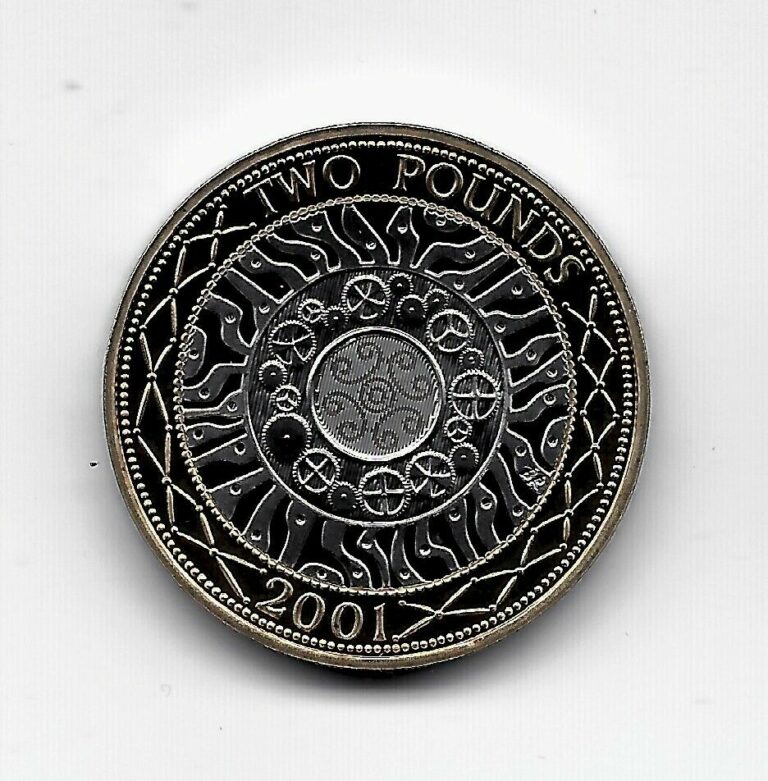 Read more about the article World Coins – United Kingdom 2 Pounds 2001 PROOF Coin KM# 994