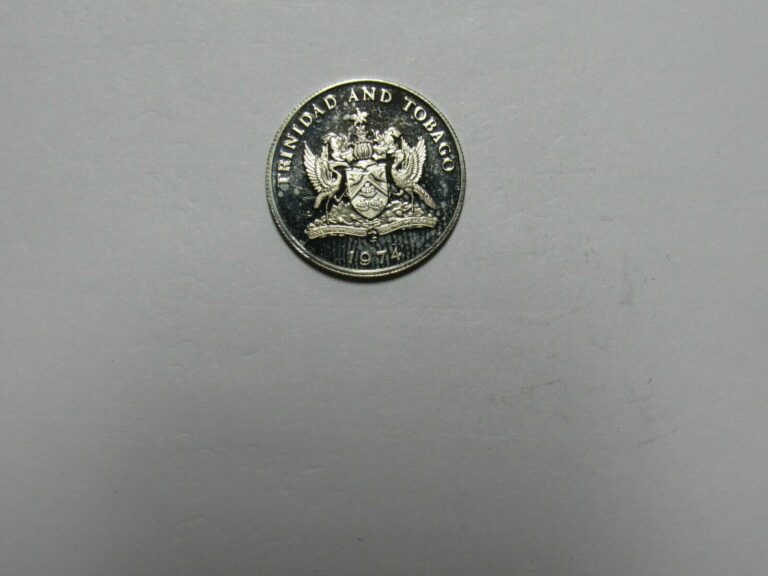Read more about the article Old Trinidad and Tobago Coin – 1974 25 Cents – Proof