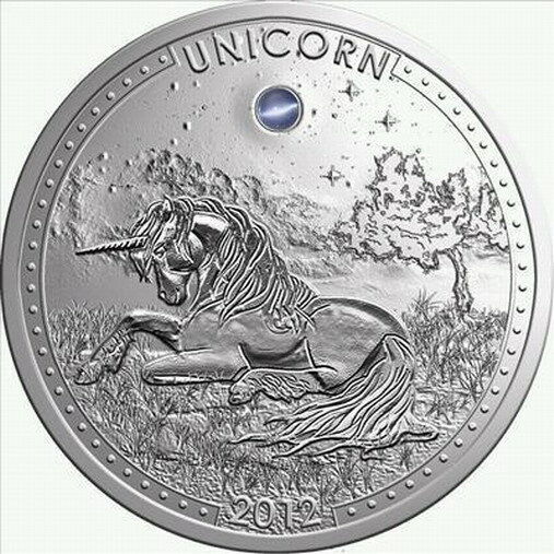 Read more about the article Cameroon 2012 UNICORN Opal Gemstone 1000 Francs Silver Coin Proof