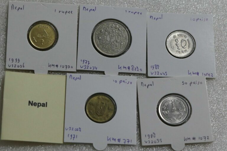 Read more about the article NEPAL OLD COINS LOT B41 CM11-1