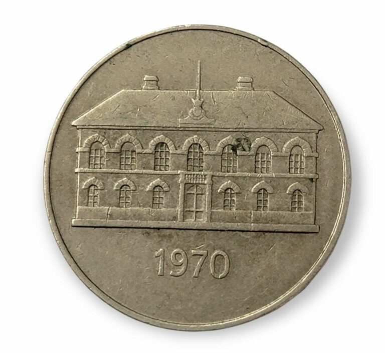 Read more about the article 1970 Iceland 50 Kronur Coin KM# 19 XF Details