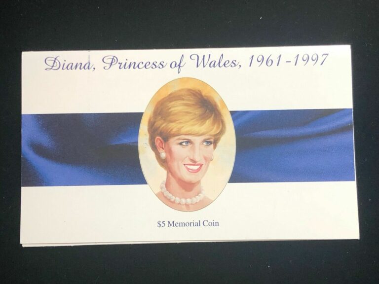 Read more about the article Diana Princess of Wales 1997 $5 Commemorative Coin and Folder Set Marshall Islands