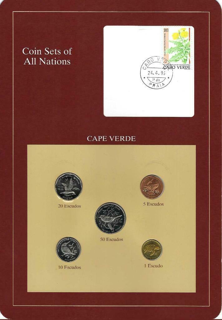 Read more about the article Coin Sets of All Nations  Cape Verde  5 Coin Set  SCARCE