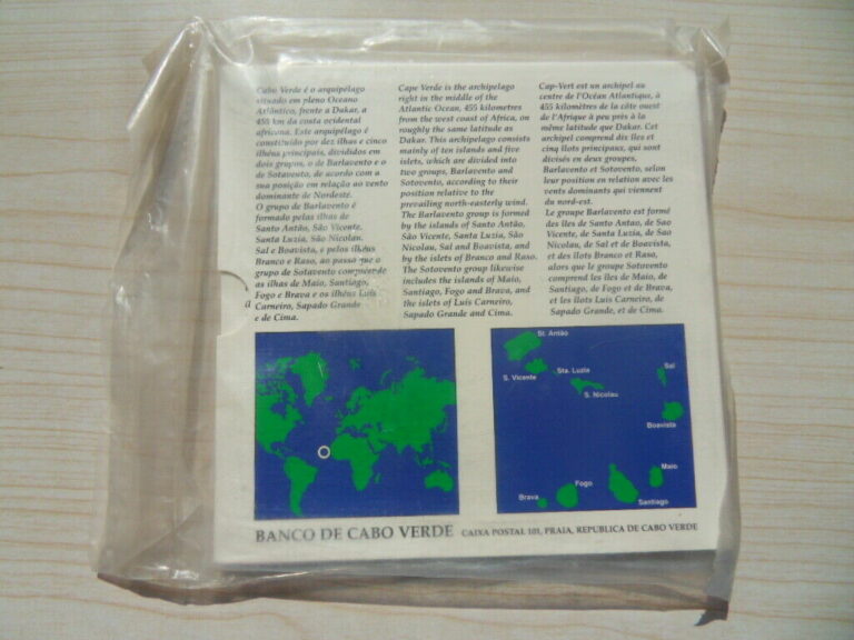 Read more about the article 1994 Cape Verde Official Mint Set Boat Ship 6 coins complete set
