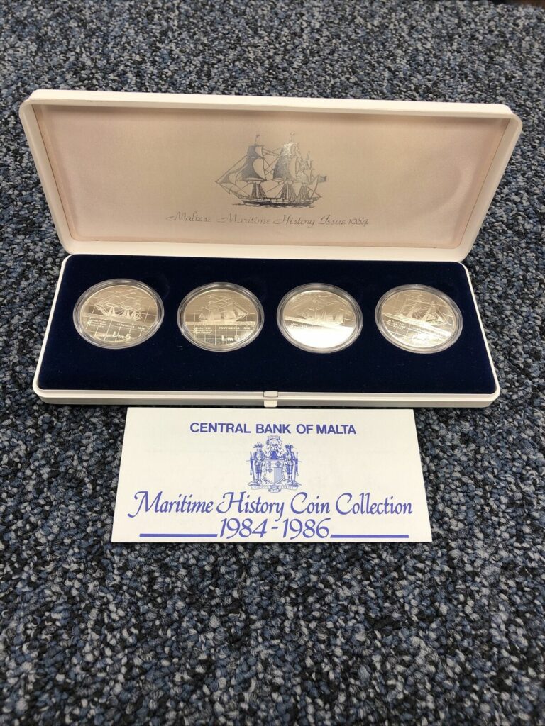 Read more about the article Malta 1984 Proof Like 4 Piece coin set – 925 silver