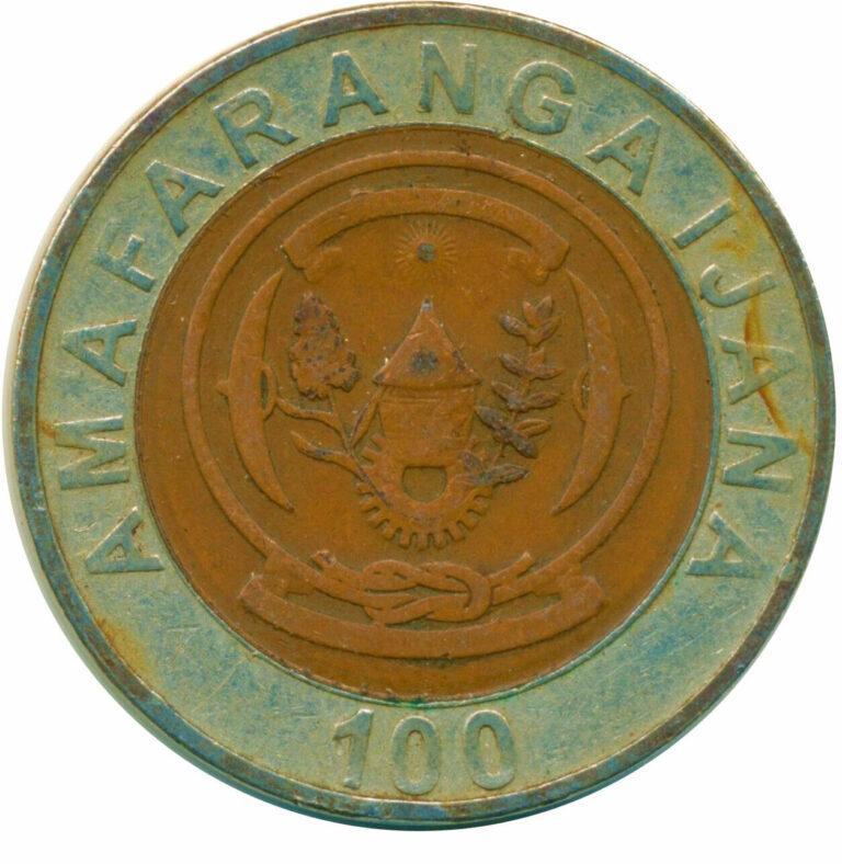 Read more about the article COIN / RWANDA / 100 FRANCS 2007                #WT14265
