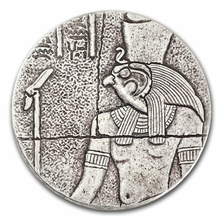 Read more about the article 2016 Republic of Chad 2 oz Silver Horus – SKU #104136