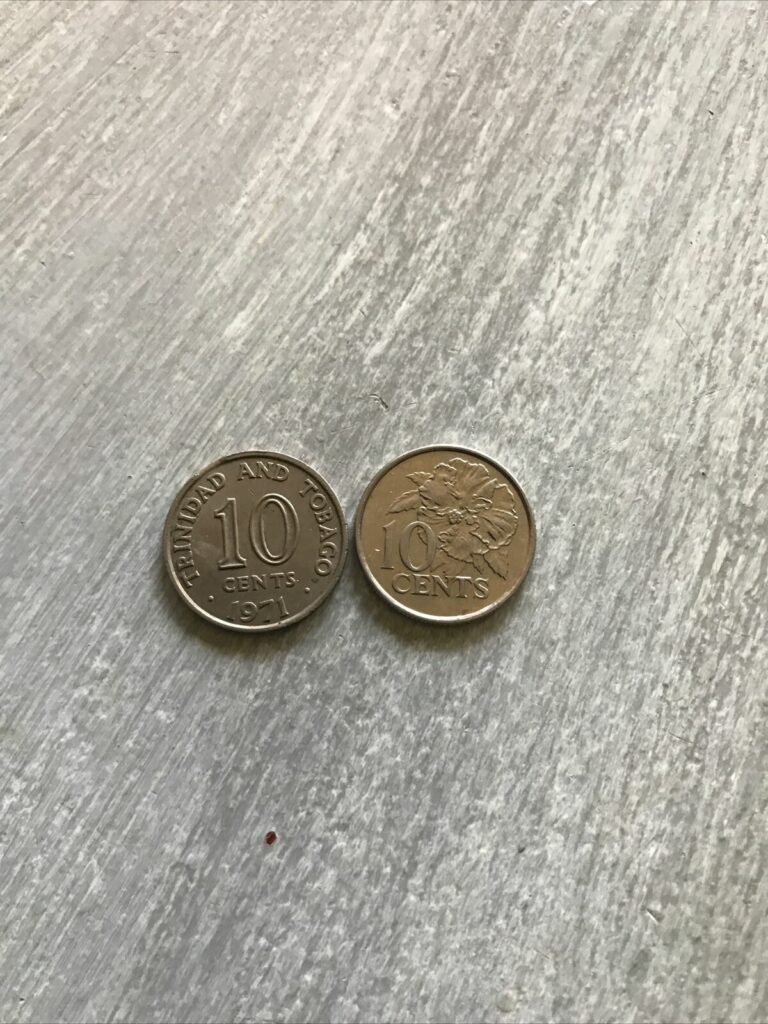 Read more about the article 2 Coins 1971  2010 Trinidad And Tobago 10 Cent