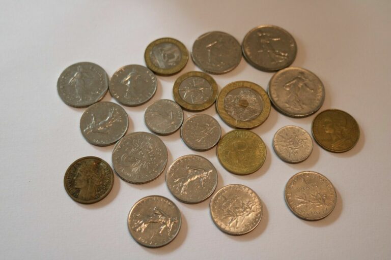 Read more about the article Lot of coins from France 1980’s-90’s  (19)