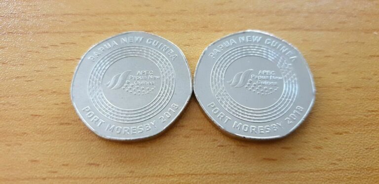 Read more about the article PAPUA NEW GUINEA 50 Toea 2018 APEC Port Moresby x 2 UNC coins