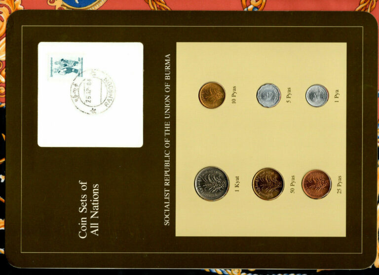 Read more about the article Coin Sets of All Nations Burma 1966 – 1983 UNC 10P stamp