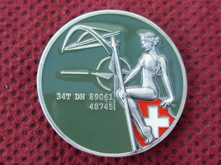 Read more about the article KOSOVO – KFOR – NATO – K2 – IN MEDIUM PONITS – VIGILATE AD MORTEM FIDELIS COIN