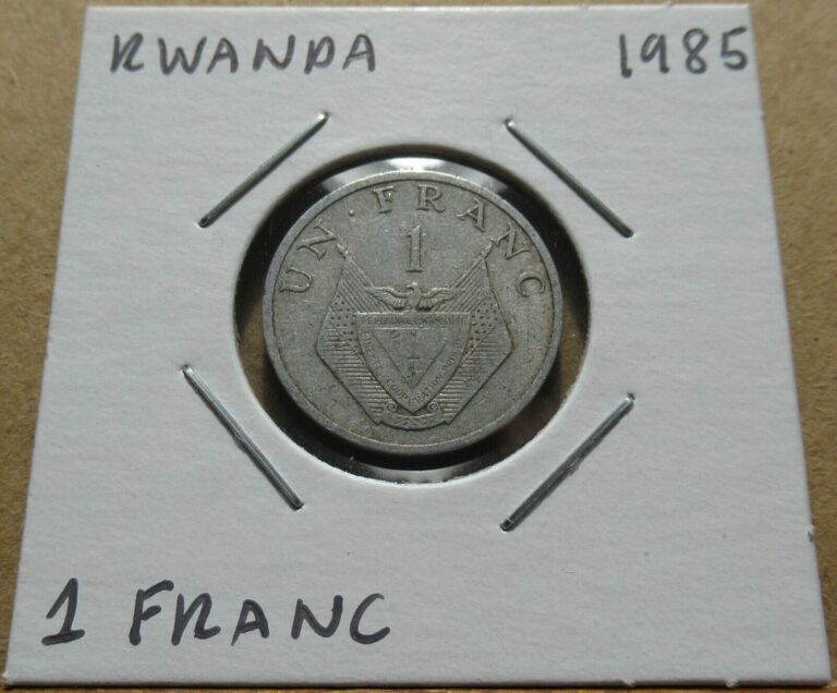 Read more about the article Rwanda 1 Franc 1985 Coin in 2×2 Flip B0102