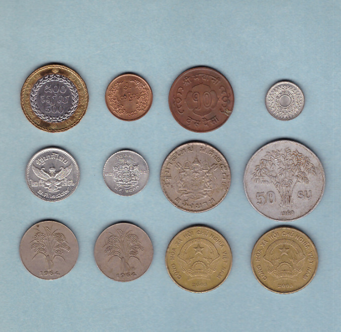 Read more about the article Cambodia  Myanmar  Nepal  Thailand and Vietnam – Coin Lot – World/Asia