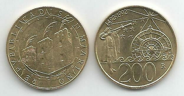 Read more about the article SAN MARINO: UNCIRCULATED COIN TRIO  10 TO 200 LIRA