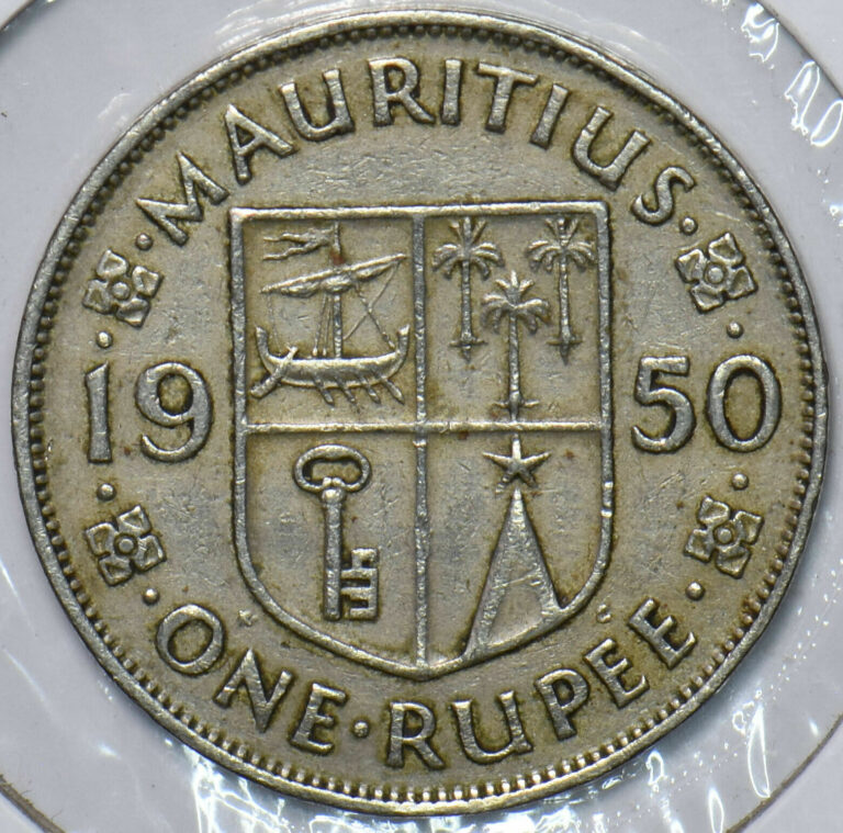 Read more about the article Mauritius 1950 Rupee 151578 combine shipping