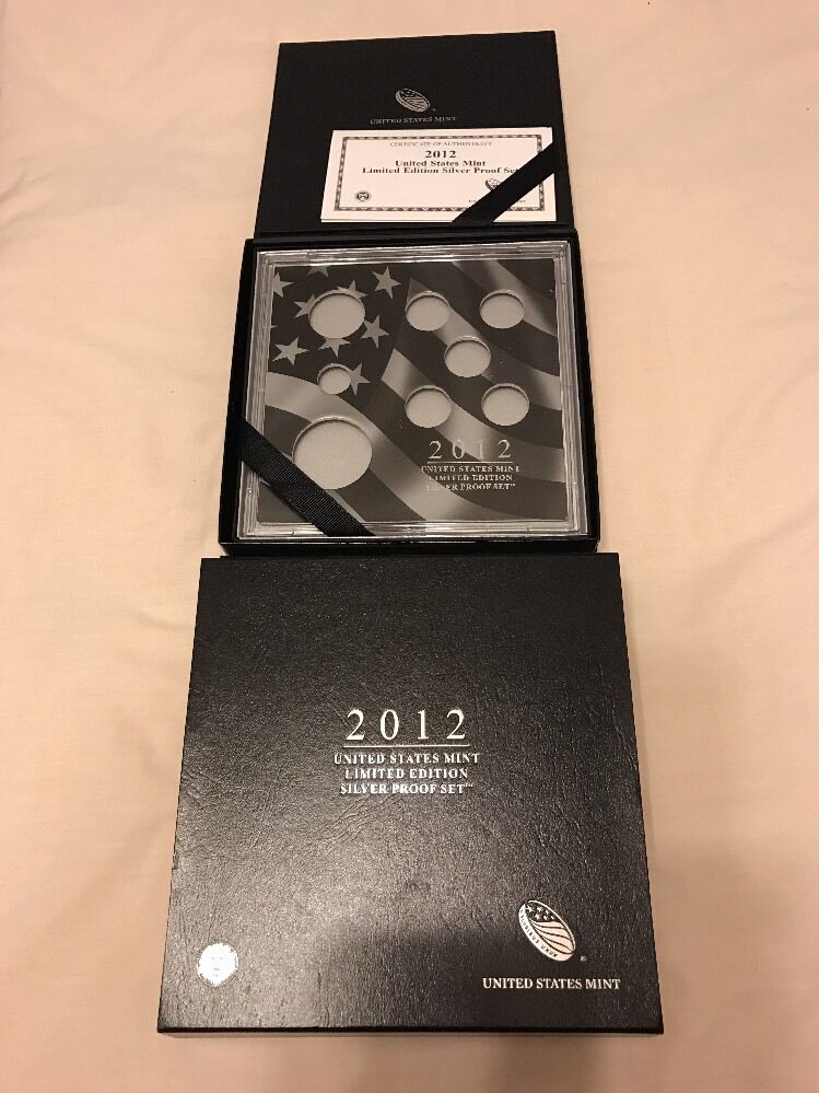 Read more about the article 2012 United States Mint Limited Edition Silver Proof Set No Coins