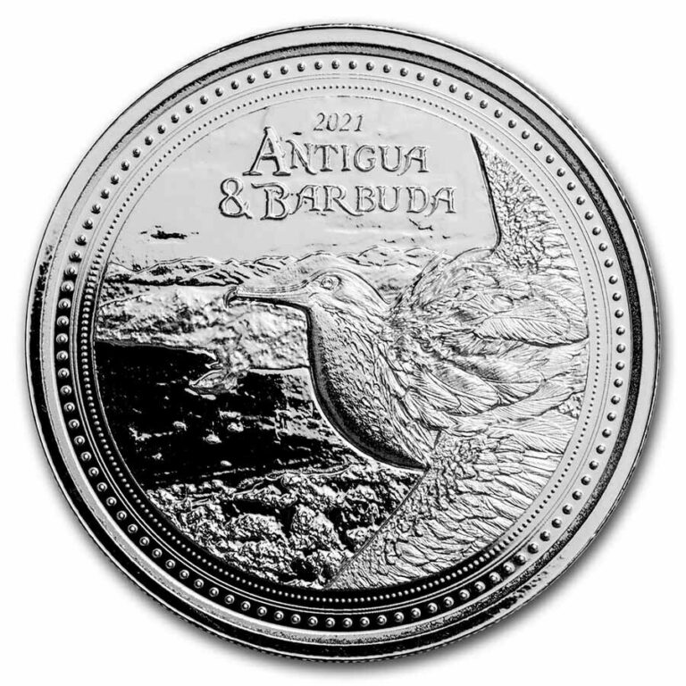 Read more about the article 2021 Antigua and Barbuda 1 oz Silver Frigatebird BU – SKU#242221